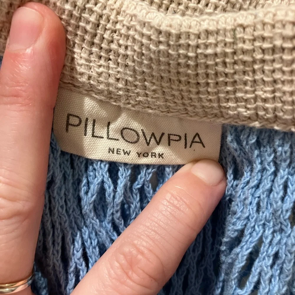 Pillowpia French Market Bag in French Blue